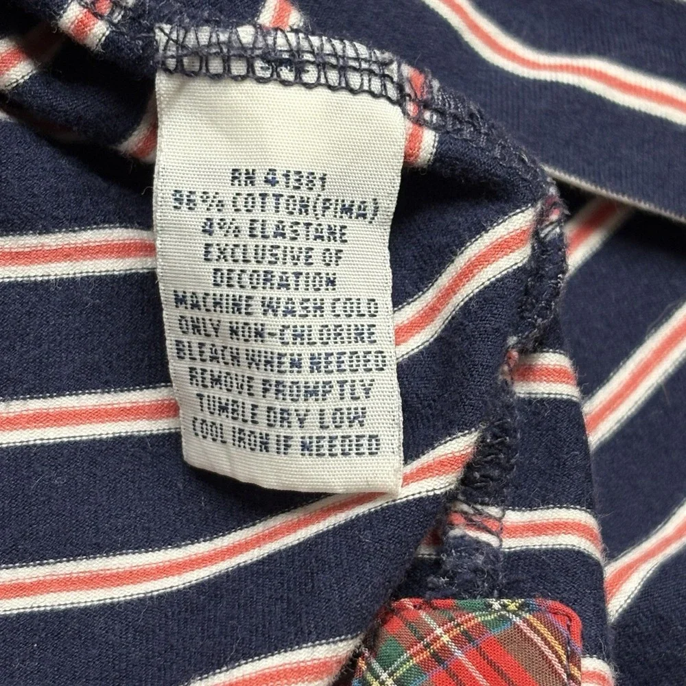 Polo Golf Shirt Ralph Lauren Stretch Lisle Mens XL Striped Pony Logo Performance